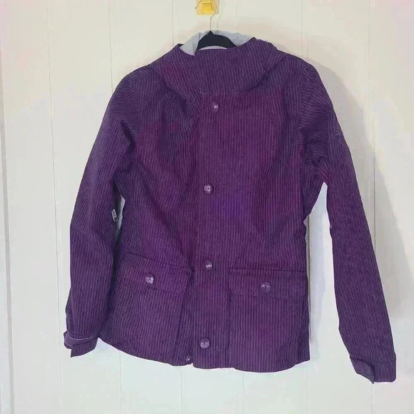 Bonfire Snowboarding Company Purple Coat Skiing Winter Size Small - Picture 1 of 16
